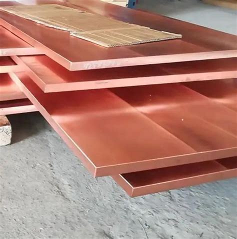 High Quality 0 5mm 0 8mm 1mm 3mm 4mm C1100 Red Pure Copper Sheet Plate