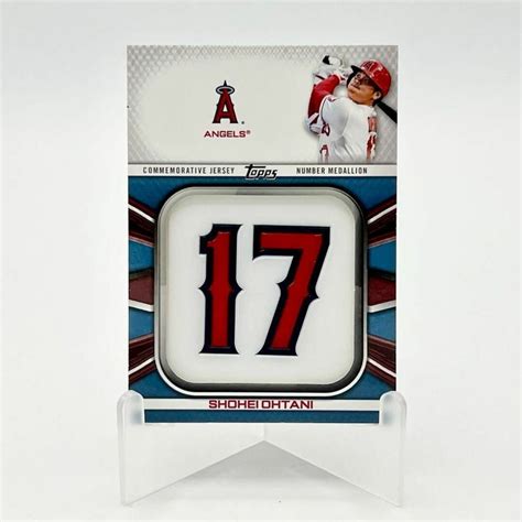 Mlb 大谷翔平 2022 Topps シリーズ1記念ジャージーナンバーメダリオンカードの通販 By Damien666s Shop