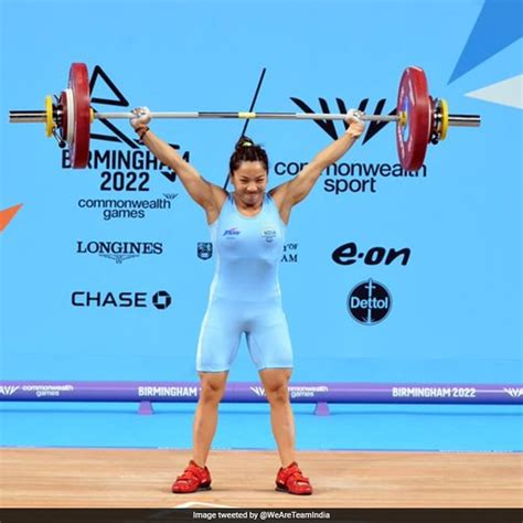 Mirabai Chanu Wins Gold As Weightlifters Steal The Show On Cwg Day