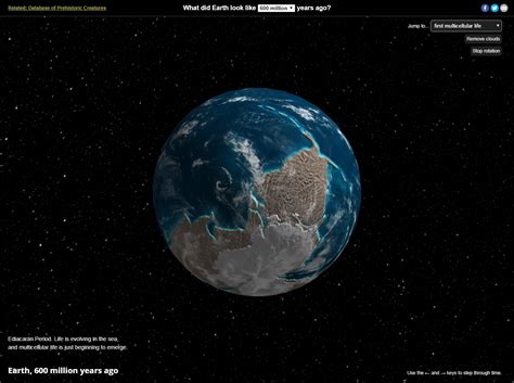 Ancient Earth Globe