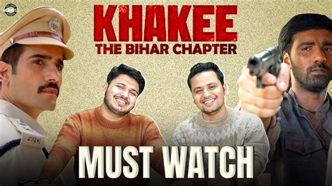 Honest Review Khakee The Bihar Chapter Web Series Karan Tacker