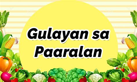 Gulayan Sa Paaralan Tarpaulin Design Free