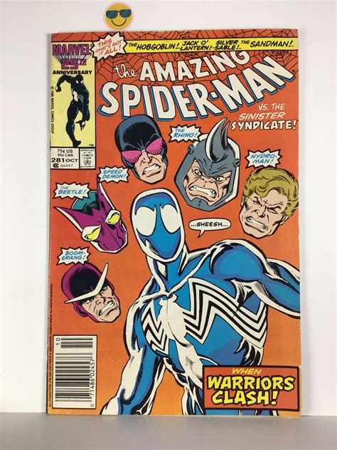 The Amazing Spider Man 281 1986 Sinister Syndicate Comic Books