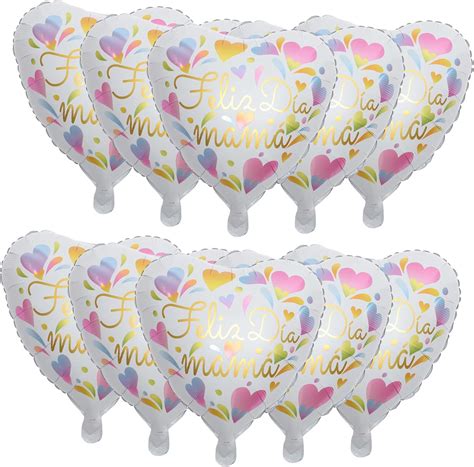 Nolitoy 10pcs Mothers Day Balloons Mini Balloons On A