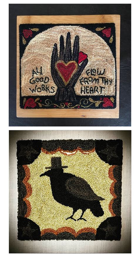 Celebrate Years Of Needlework Punchneedle From Teresa Kogut