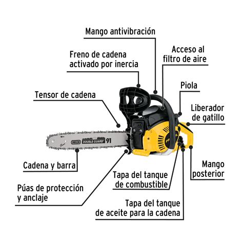 Motosierra Cc A Gasolina Con Barra De Pretul Motosierras