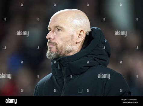 File Photo Dated 30 12 2023 Of Manchester United Boss Erik Ten Hag Who