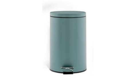 Buy Habitat 12 Litre Pedal Bin Teal Kitchen Bins Argos