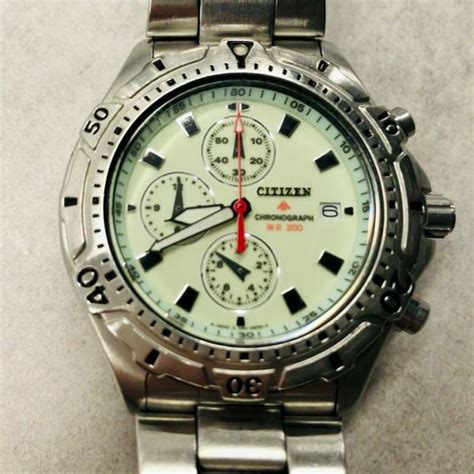 Citizen Promaster Diver Chrono 0560 Model Ta Gn 4 S Leuchtkeks Vintage Watchcharts