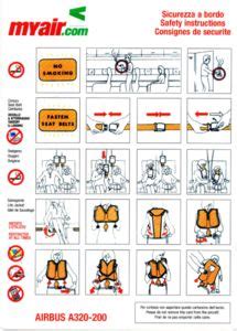 Safety Card: Airbus A320-200 (MyAir, ItalyCol:MYW-IT-0001