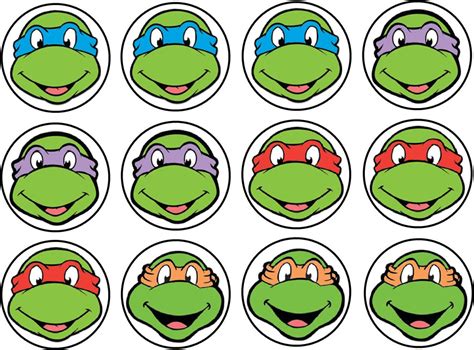 Ninja Turtle Faces - ClipArt Best