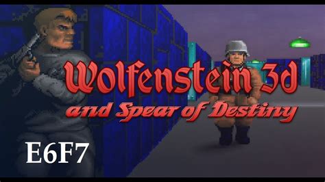 Wolfenstein 3d Episode 6 Confrontation Floor 7 E6f7 Youtube