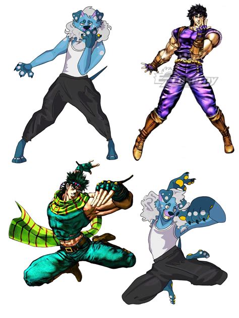 Jojo Pose Art By Me W References Rfurry