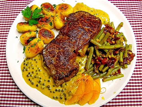 Rumpsteak Mit Pfeffer Senfso E Rezepte Suchen