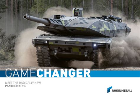 Rheinmetall Kf Panther Main Battle Tank Mbt Concept Prototype