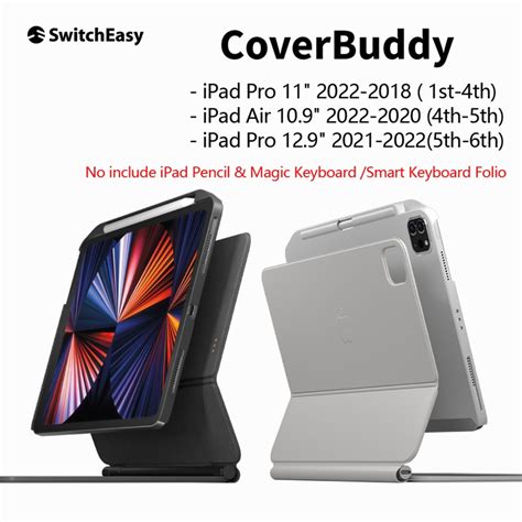 Switcheasy Coverbuddy เคสป้องกันสำหรับ Ipad Pro 11 และ 2020 2022 Ipad