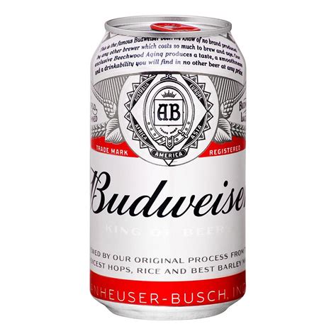 Cerveja Budweiser American Lager Ml Lata Pack C P O De A Car