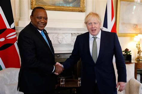 Boris Johnson And Kenyan Leader Meet To Rally World On Education