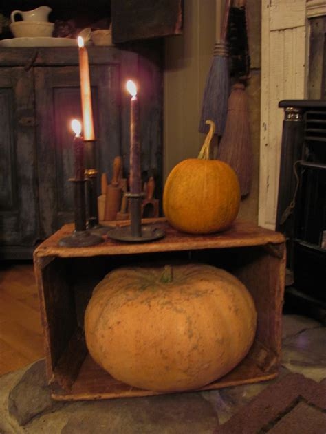 Pin By Marla Corson On ~prim Fall Halloween~ Primitive Fall Decorating Primitive Fall Decor