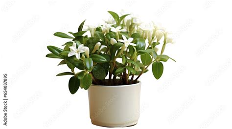 Plante Jasmin De Madagascar Stephanotis Floribunda Avec Transparence