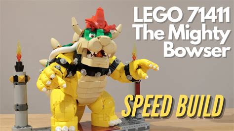 Lego The Mighty Bowser Speed Build Brick Built Puppetry