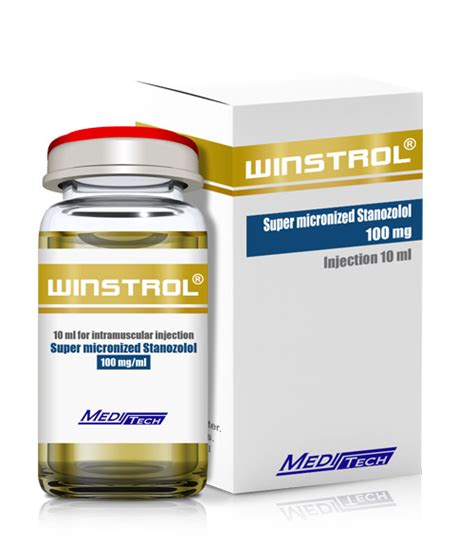 Winstrol 100mgml X 10ml Vial Meditech Apex Pharma