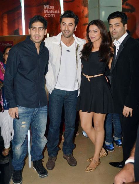 Photos Ranbir Kapoor Deepika Padukone Karan Johar Ayan Mukerji At