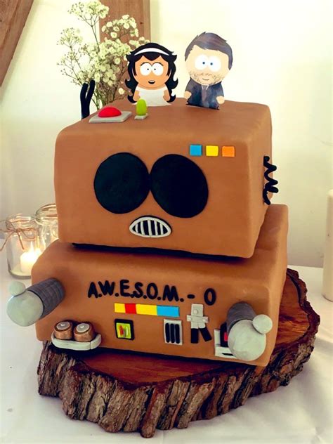 Awesom O Wedding Cake Southpark Awesomo Weddingcake South Park