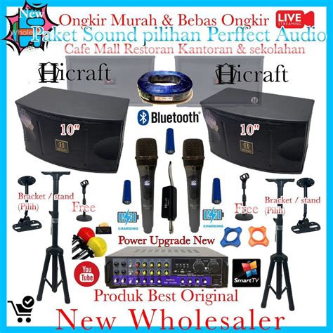 Jual Paket Sound Hicraft Decent Vip 10 Inch Original Bisa Indoor Dan