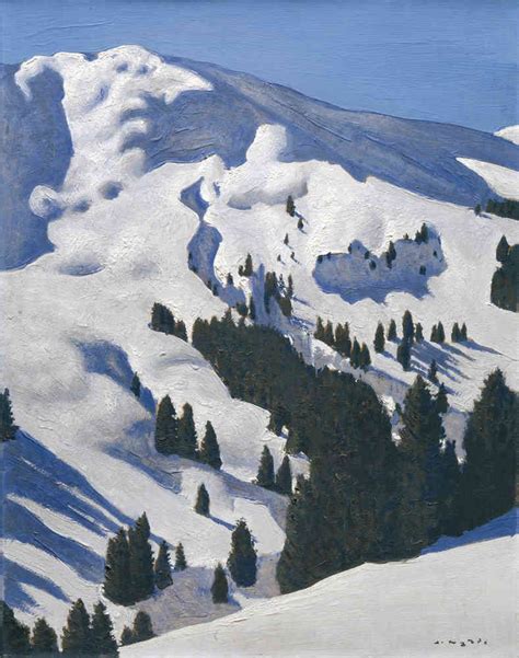 Steinbergkogel Kunstverlag Alfons Walde Mountain Art Illustration