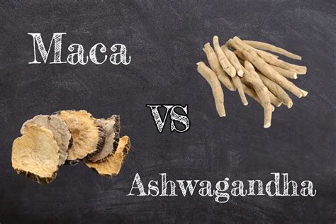 Ashwagandha Vs Maca