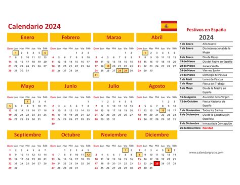 Calendario del mes de junio 2024 para imprimir Lista de días festivos