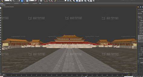 太和殿 故宫模型 自然场景模型库 3ds Max max 模型下载 cg模型网