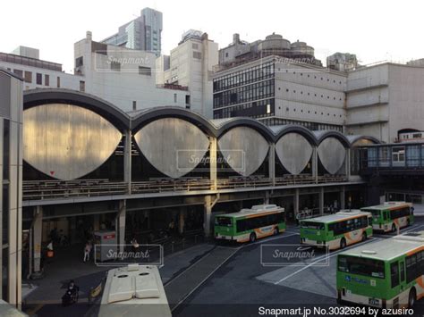 旧渋谷駅 東横線ホームの写真・画像素材 3032694 Snapmart（スナップマート）