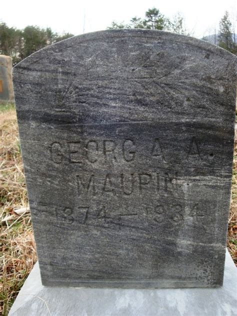 Georg A Maupin 1874 1934 Find A Grave Memorial