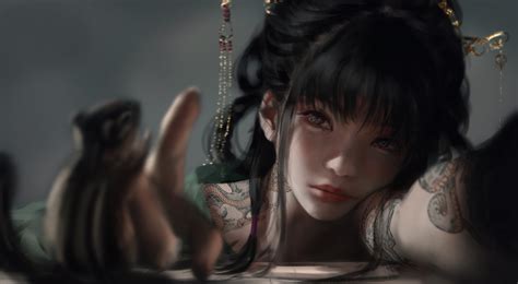 4K WLOP Ghostblade Women Princess HD Wallpaper Rare Gallery