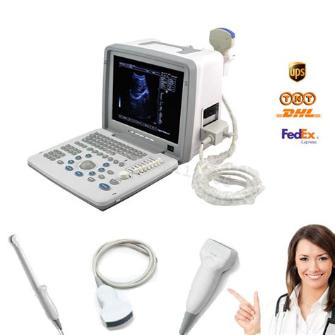 Digital Lcd Ultrasound Scanner Convex Transvaginal Linear 3 Probes