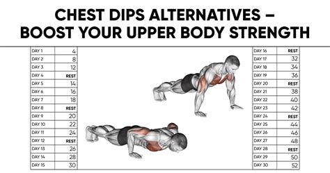 Chest Dips Alternatives - Boost Your Upper Body Strength - Weight loss ...