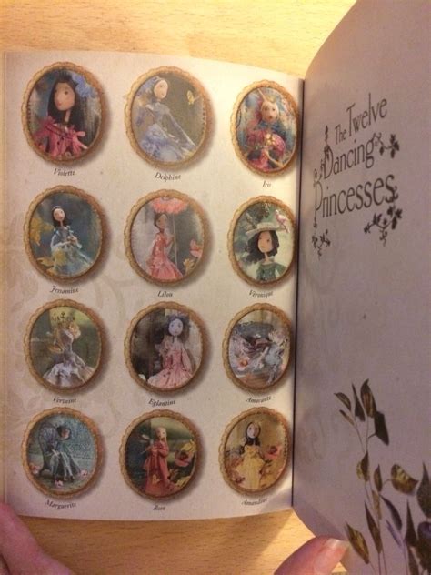 Inside Cover Of The Twelve Dancing Princesses By Mary Hoffman Miss