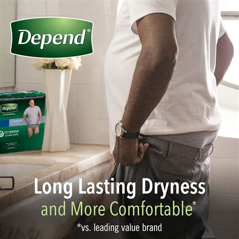 Buy Depend Fit Flex Adult Incontinence Underwear For Men Disposable