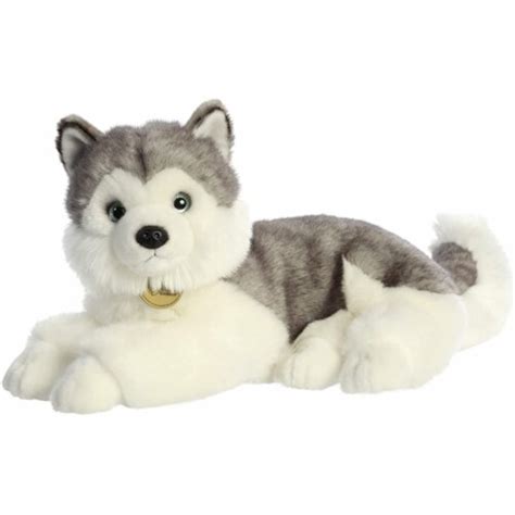 Aurora Miyoni Siberian Husky 14 Inch Plush Figure 1 Unit Frys Food