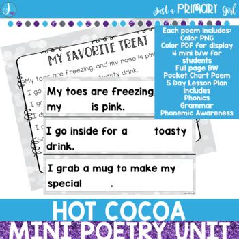 Winter Hot Cocoa Poem