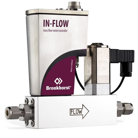 Thermal Mass Flow Meter In Flow™ Bronkhorst Mass For Gas Dn8