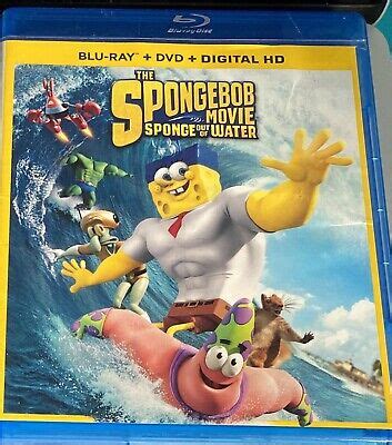 The SpongeBob Squarepants Movie: Blu-Ray + DVD , LN 2 Disc Set | eBay