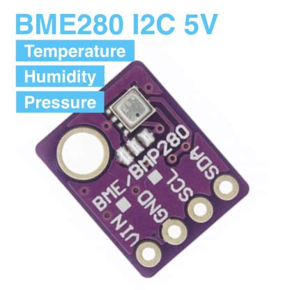 BME280 5V I2C Temperature Humidity Pressure Sensor Module – MAVIGO TRADING