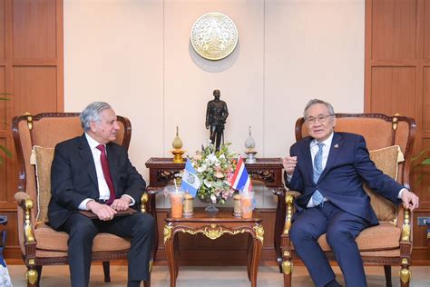 กระทรวงการต่างประเทศ Mfa Of Thailand On Twitter Dpmfm Don 🇹🇭 Met Wamb Carlos Humberto