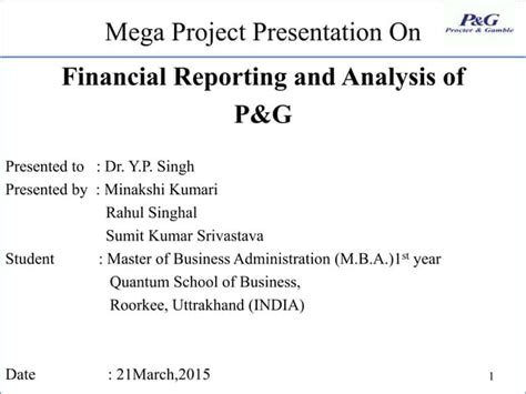 Ppt on png financial analysis | PPT 