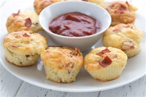 Mini Keto Pizza Muffins - All Day I Dream About Food