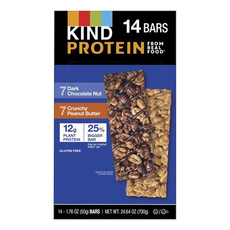 Kind Protein Bar Variety Pack 14 Ct Shelhealth