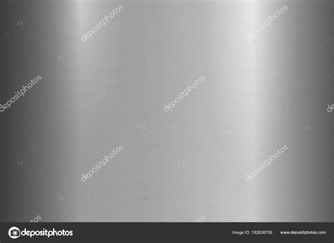 Bright Brushed Metallic Texture Background Shiny Polished Metal